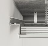 Профиль теневого шва 35мм с рассеивателем (LED) Черный TSL35L-B фото