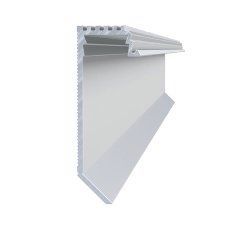 Плинтус скрытого монтажа 35 мм с LED-подсветкой (крашеный) PPL35-RAL фото