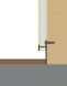 Плинтус скрытого монтажа 30 мм с LED-подсветкой (крашеный) PPL30-1-RAL фото 3