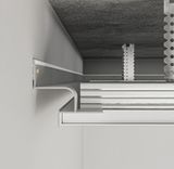 Профиль теневого шва 20мм (LED) Белый TSL201-W фото