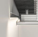 Профиль теневого шва 20мм (LED) Белый TSL22-W фото